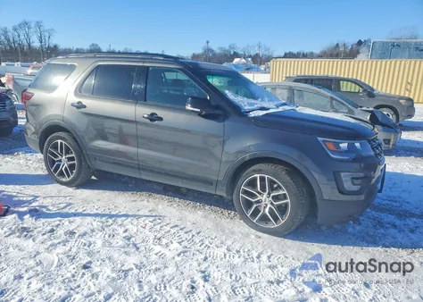 2016 Ford Explorer Sport from USA, damaged, VIN 1FM5K8GT0GGB70905